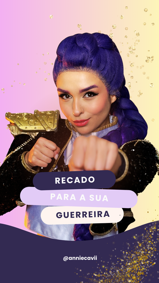 Recado K-Pop Personalizado
