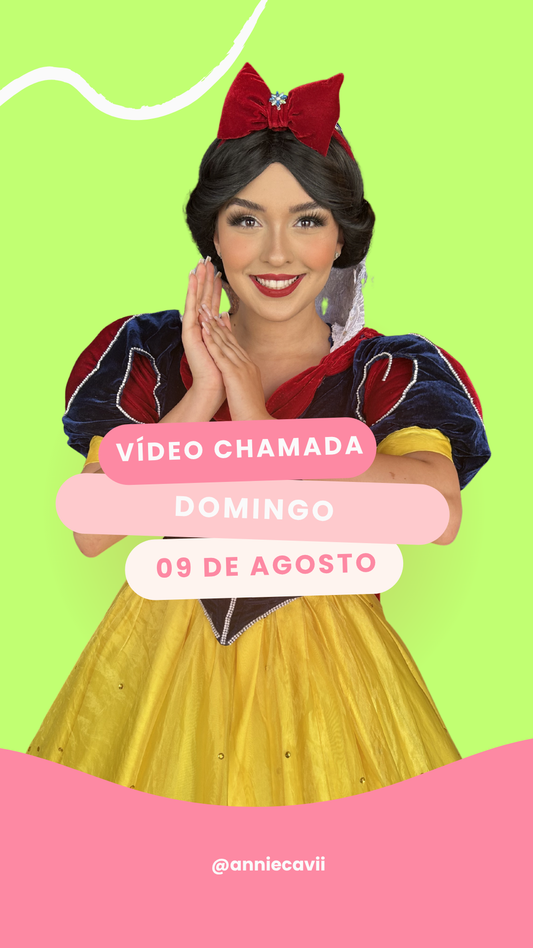 Vídeo Chamada Domingo 09/08